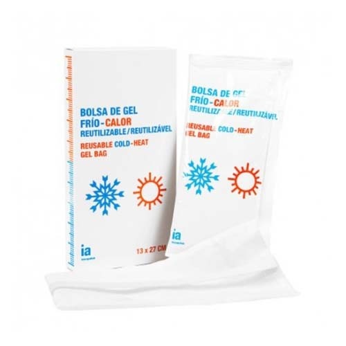 Interapothek bolsa de gel reutilizable frio y calor (13 x 27 cm)