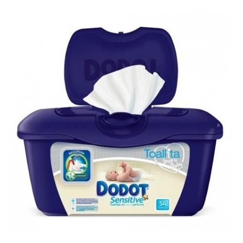 DODOT SENSITIVE TOALLITAS HUMEDAS PARA BEBES (54 U)