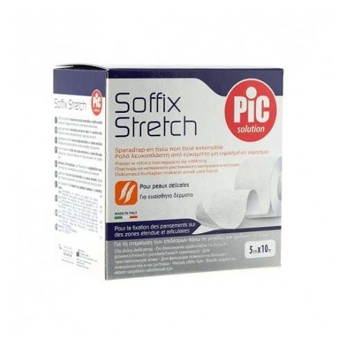 Esparadrapo - pic soffix strech tejido sin tejer extensible (1 unidad 10 m x 5 cm)