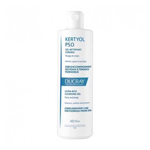 Kertyol pso gel limpiador sobregraso - ducray (1 envase 400 ml)
