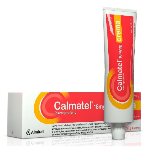 CALMATEL 18 mg/g CREMA , 1 tubo de 60 g