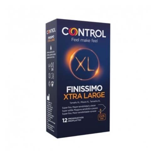 CONTROL FINISSIMO XL - PRESERVATIVOS (12 U)