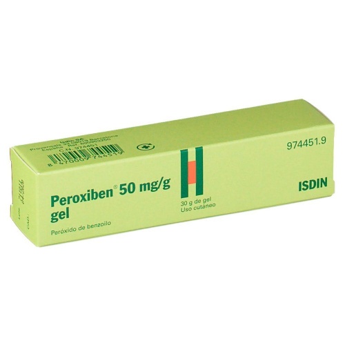 PEROXIBEN  50 mg/g GEL, 1 tubo de 30 g