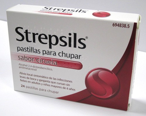 STREPSILS PASTILLAS PARA CHUPAR SABOR JENGIBRE , 24 pastillas