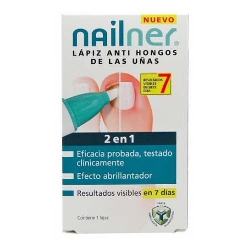 Nailner lapiz 2 en 1 (1 envase 4 ml)