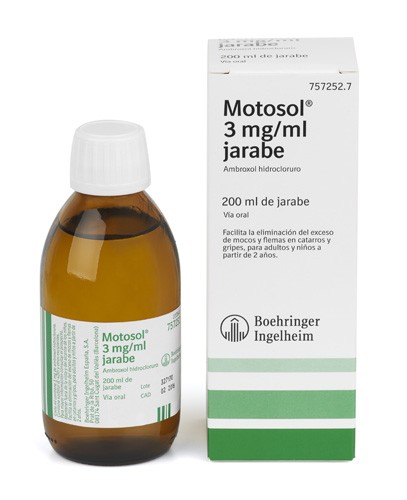 MOTOSOL 3mg/ml JARABE , 1 frasco de 200 ml