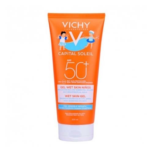 Capital soleil gel wet skin niños spf50+  1 envase 200 ml