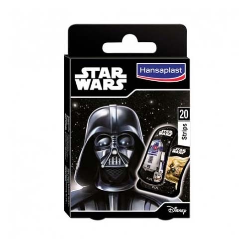 Hansaplast junior tiras adhesivas dibujos inf - aposito adhesivo (disney starwars 20 u)