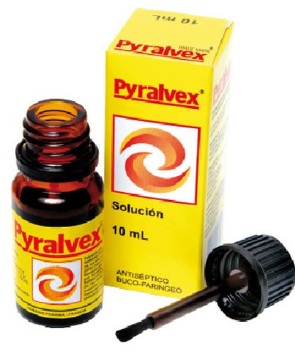 PYRALVEX SOLUCION, 1 frasco de 10 ml