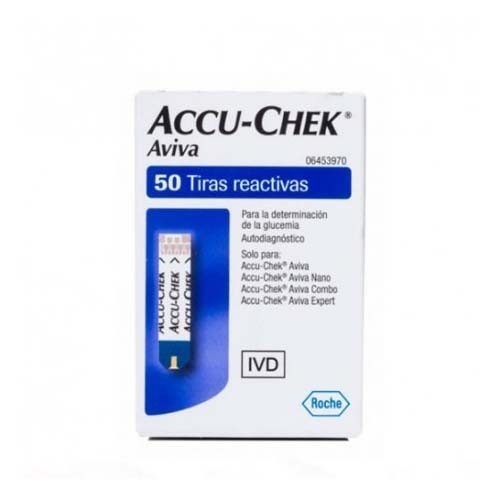 Tiras reactivas glucemia - accu-chek instant (50 tiras)