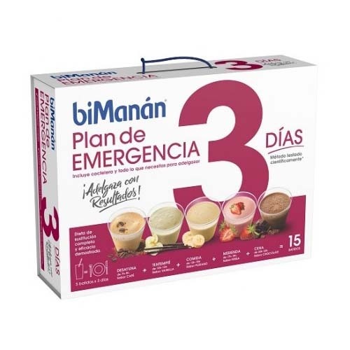 Bimanan complet diet 3 dias completos (15 sobres 44 g)