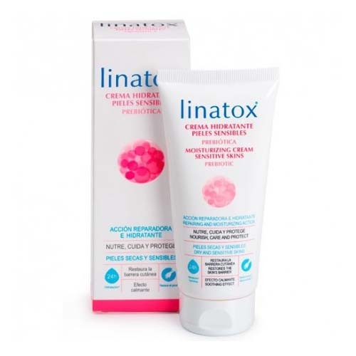 Linatox crema hidratante pieles sensibles prebiotica (200 ml)