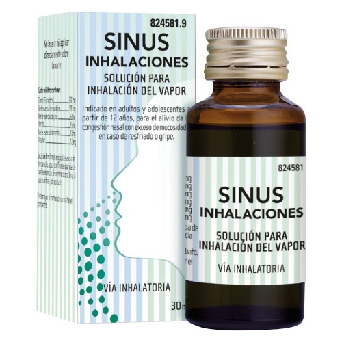 SINUS INHALACIONES, 1 frasco de 30 ml