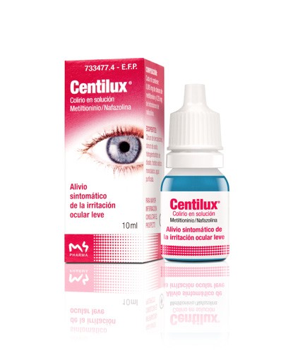 CENTILUX 0,25 mg/ml COLIRIO EN SOLUCION , 1 frasco de 10 ml