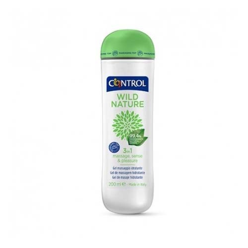 Control wild nature 3 in 1 gel de masaje hidratante (1 envase 200 ml)