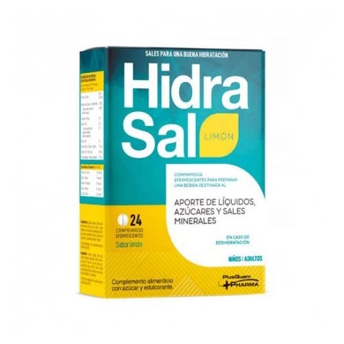 Hidrasal (24 comprimidos efervescentes sabor limon)