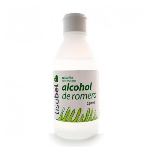 Alcohol de romero - lisubel (1 envase 250 ml)
