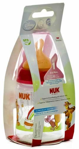 Biberon fc pp latex - nuk (1m 150 ml disney winnie)