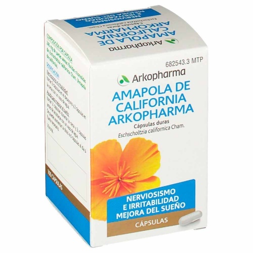 AMAPOLA DE CALIFORNIA ARKOPHARMA cápsulas duras , 100 cápsulas
