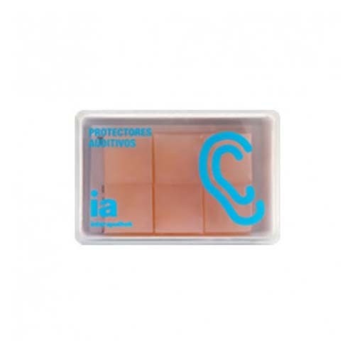 Interapothek tapon oido silicona moldeable 6u