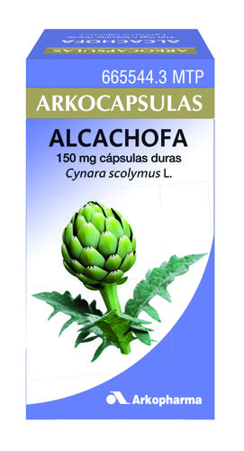 ARKOCAPSULAS ALCACHOFA  CAPSULAS DURAS , 50 cápsulas