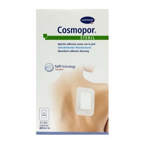 COSMOPOR STERI APOS 15X8CM 5 U