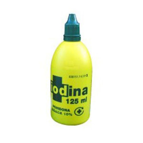 IODINA SOLUCION, 1 frasco de 125 ml