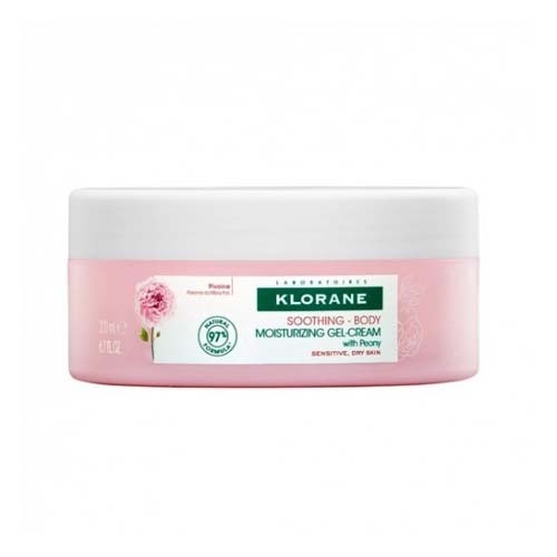 Klorane gel-crema hidratante a la peonia (1 envase 200 ml)