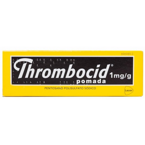 THROMBOCID 1mg/g POMADA, 1 tubo de 30 g