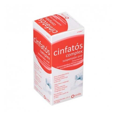CINFATOS COMPLEX suspensión oral , 1 frasco de 125 ml