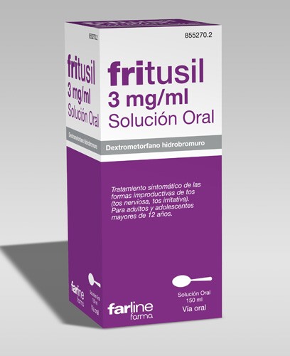 FRITUSIL 3 mg/ml SOLUCION ORAL , 1 frasco de 150 ml