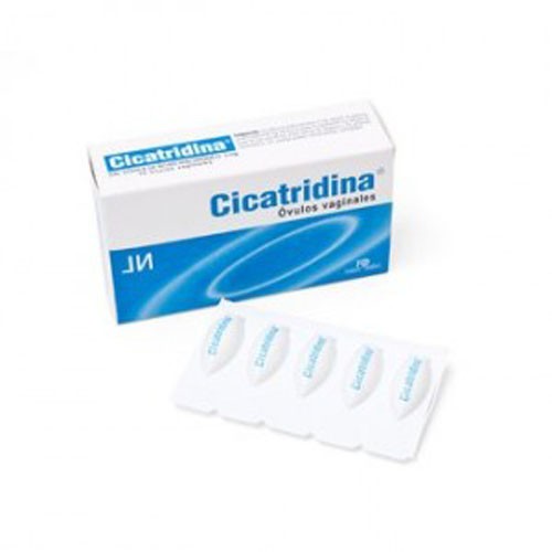 CICATRIDINA 10 OVULOS VAGINAL