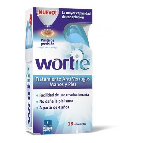 Wortie tratamiento anti verrugas manos y pies (1 envase 50 ml)