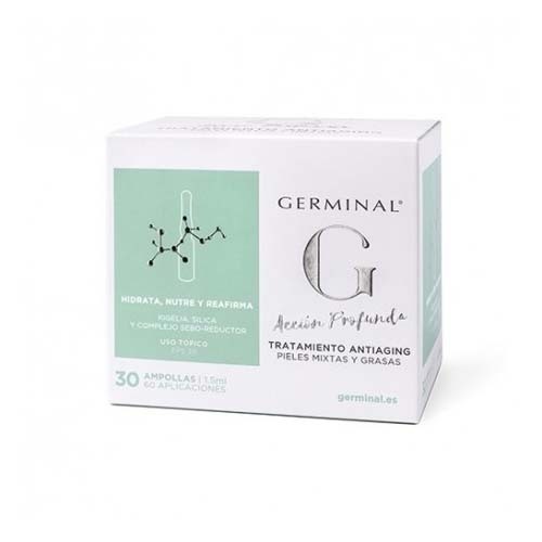 Germinal antiaging pieles mixtas y grasas (30 ampollas 1,5 ml)
