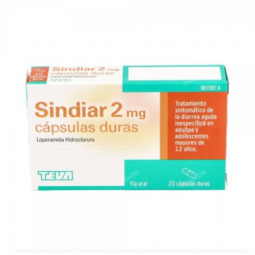 SINDIAR 2 mg CAPSULAS DURAS , 20 cápsulas