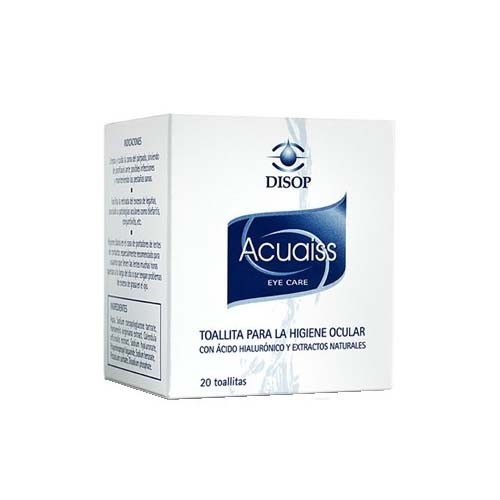 Acuaiss toallita para higiene ocular (20 unidades)