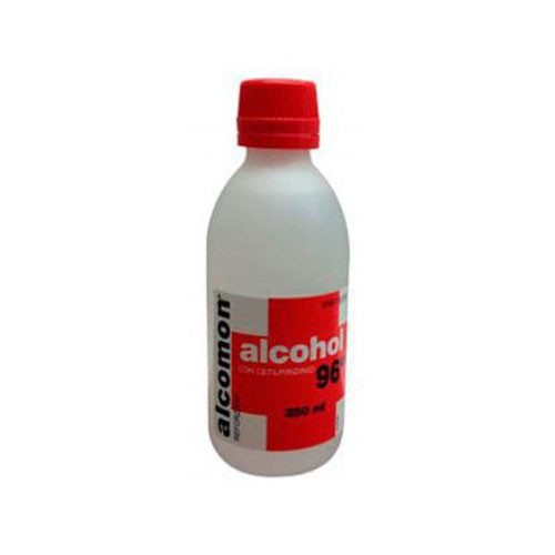 ALCOMON REFORZADO 96º SOLUCION CUTANEA, 1 frasco de 250 ml