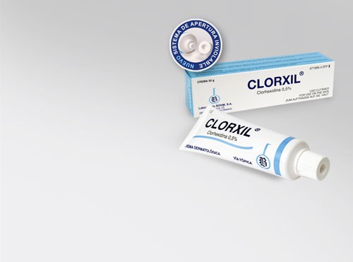 CLORXIL 5 mg/g CREMA , 1 tubo de 100 g