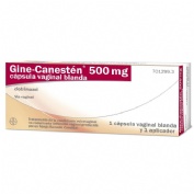 GINE-CANESTEN 500 MG CAPSULA VAGINAL BLANDA ,  1 capsula vaginal blanda + 1 aplicador