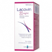 LACOVIN 20 mg/ml SOLUCIÓN CUTÁNEA , 1 frasco de 60 ml
