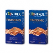 Control finissimo - preservativos (2 envases 12 unidades)