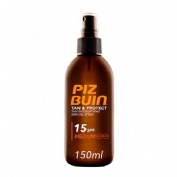 Piz buin tan & protect fps - 15 proteccion media - aceite solar en spray intensificador del broncead