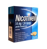 NICOTINELL 14 MG/24 HORAS PARCHE TRANSDERMICO , 28 parches