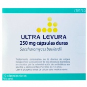 ULTRA-LEVURA 250 MG CAPSULAS DURAS , 10 cápsulas