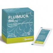 FLUIMUCIL 200 mg GRANULADO PARA SOLUCION ORAL , 30 sobres