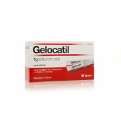 GELOCATIL 1 g SOLUCION ORAL,10 sobres