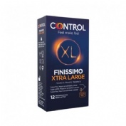CONTROL FINISSIMO XL - PRESERVATIVOS (12 U)