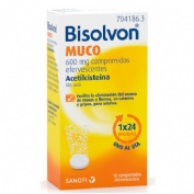 BISOLVON MUCO 600 mg COMPRIMIDOS EFERVESCENTES , 10 comprimidos (Blister)