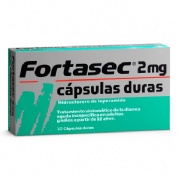 FORTASEC 2 mg CAPSULAS DURAS 10 cápsulas