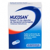 MUCOSAN RETARD 75 mg CAPSULAS DE LIBERACION PROLONGADA , 30 cápsulas